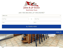 Tablet Screenshot of johnstonehomes.com